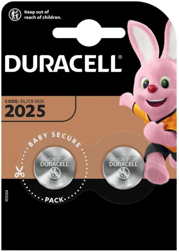 DURACELL Duracell LM CR2025 LITHIUM 3V PAK2 CK baterije dugme Slika 1