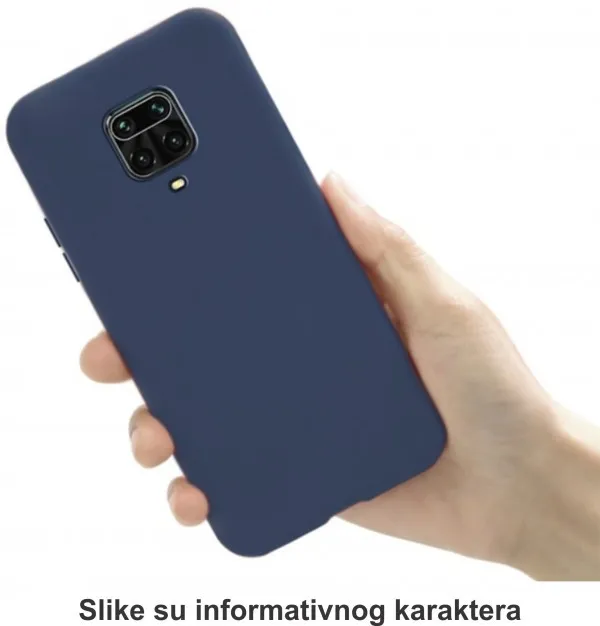 Iphone MCTK4-IPHONE XS MAX * Futrola UTC Ultra Tanki Color silicone Dark Blue (99) Slika 2