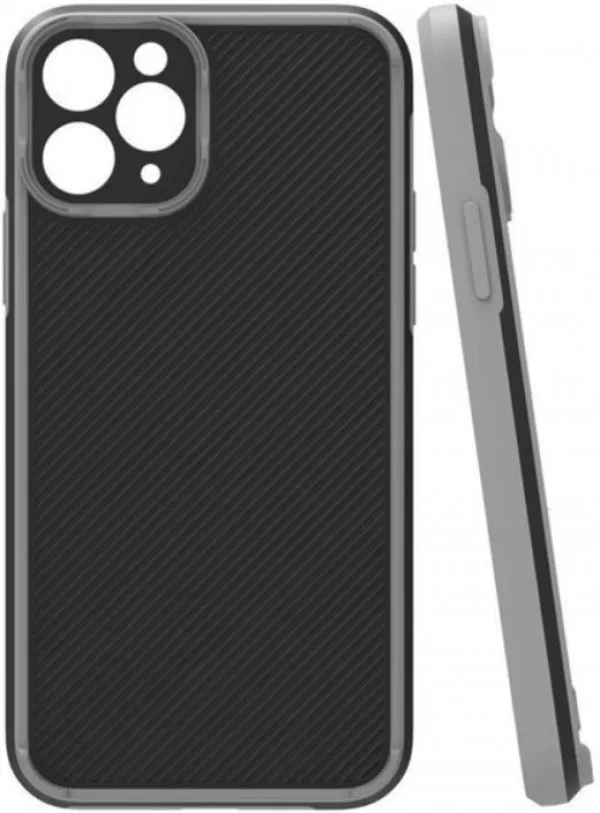 MCTR82-SAMSUNG A12 * Futrola Textured Armor Silicone Black (139) Slika 1