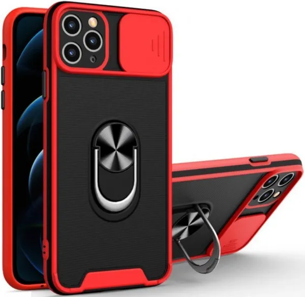 MCTR8-IPHONE XS Max * Futrola Magnetic Defender Silicone Red (149) Slika 1