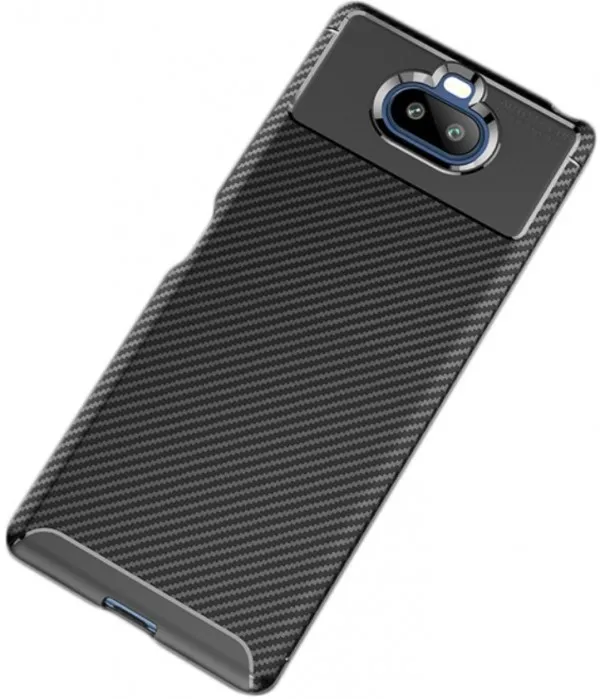 MCTK74-SAMSUNG A02s * Futrola Carbon Fiber Silicone Black (139) Slika 3