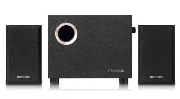 Microlab M105 Aktivni drveni zvucnici 2.1 10W RMS (5W+2x2,5W) 3,5mm Slika 2