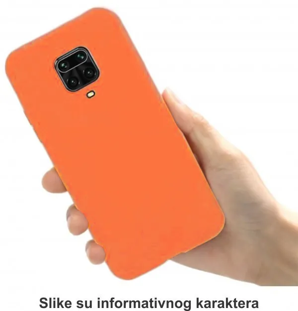 xiaomi MCTK4-XIAOMI Mi 11 Lite * Futrola UTC Ultra Tanki Color silicone Orange (99) Slika 2