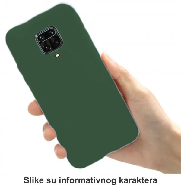 xiaomi MCTK4-XIAOMI Mi 11 Lite * Futrola UTC Ultra Tanki Color silicone Dark Green (99) Slika 2