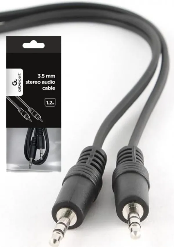 GEMBIRD CCA-404 1.2M Gembird 3.5mm stereo plug to 3.5mm stereo plug audio AUX kabl 1.2m A Slika 1