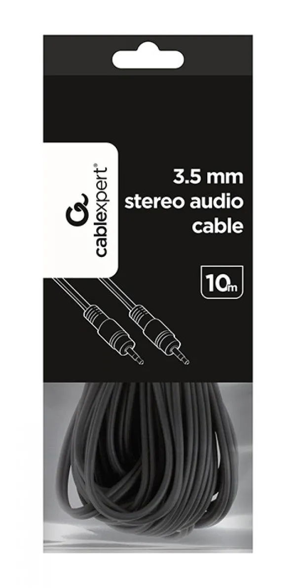 GEMBIRD CCA-404-10M Gembird 3.5mm stereo plug to 3.5mm stereo plug audio AUX kabl 10m A - Image 2