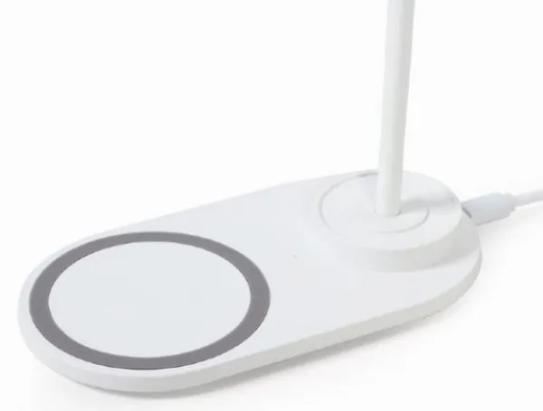 GEMBIRD TA-WPC10-LED-01-MX White Gembird LED Stona lampa + QI bezicni punjac max10W Slika 3