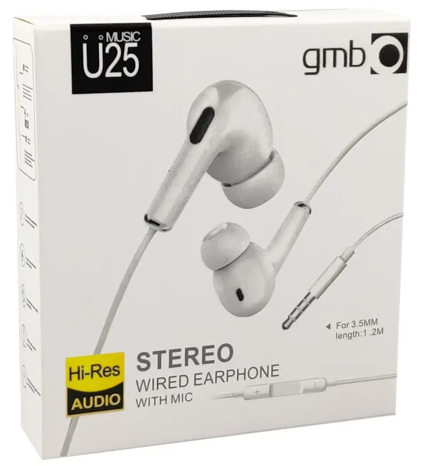 GEMBIRD BHP-U25 * Gembird MP3 slusalice sa mikrofonom + volume kontrol (1x3,5mm) ANC (229) Slika 1