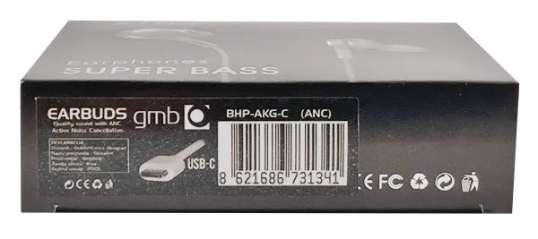 GEMBIRD BHP-AKG-C * Gembird MP3 slusalice sa mikrofonom + volume kontrol (1xType-C) ANC (439) Slika 4