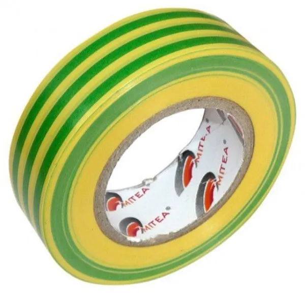 MIT.EL Izolir traka PVC zuto zelena 0.13mmX18mmX20yard M131820-5