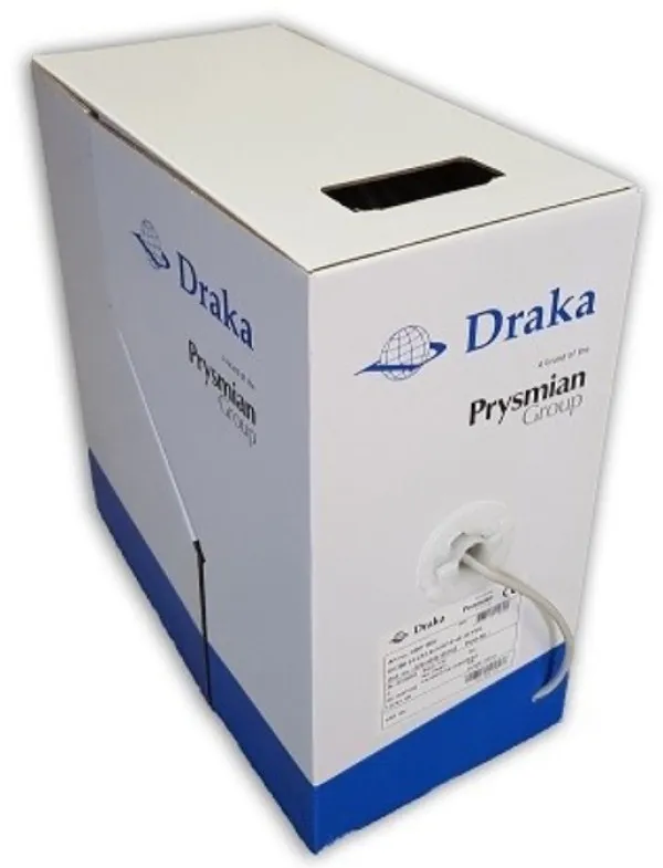 DRAKA Kabl mrezni UC300 AWG24 Cat.5e U/UTP PVC, BAKARNI, Pun presek 305m 4 Slika 1