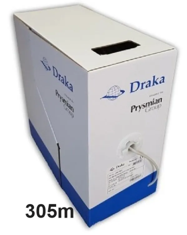 DRAKA Kabl mrezni UC300 AWG24 Cat.5e U/UTP PVC, BAKARNI, Pun presek 305m 4 Slika 3