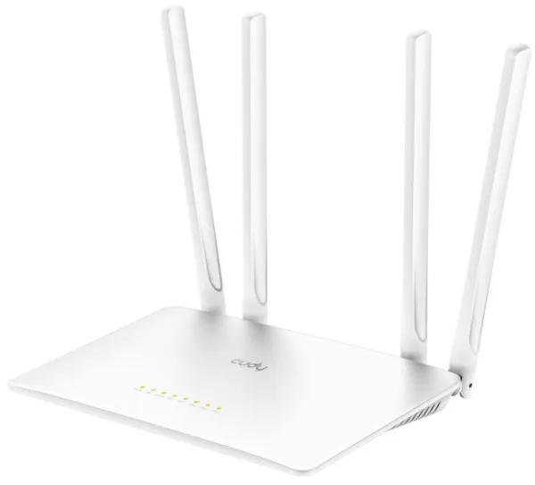 CUDY Cudy WR1200 AC1200 Dual Band 2.4+5Ghz Wi-Fi Ruter 1W/4LAN 10/100Mbps, 4x5dBi GUEST/WPS/DDNS (1859) Slika 2