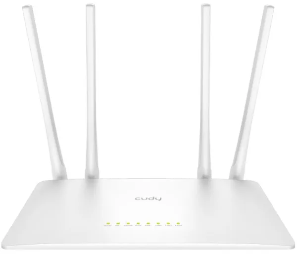 CUDY Cudy WR1200 AC1200 Dual Band 2.4+5Ghz Wi-Fi Ruter 1W/4LAN 10/100Mbps, 4x5dBi GUEST/WPS/DDNS (1859) Slika 3