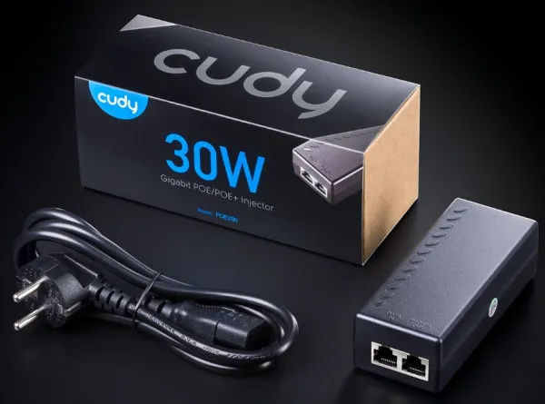 CUDY Cudy POE200 30W Gigabit PoE+/PoE Injector, 802.3at/802.3af Standard, Data and Power 100 Meters Slika 4