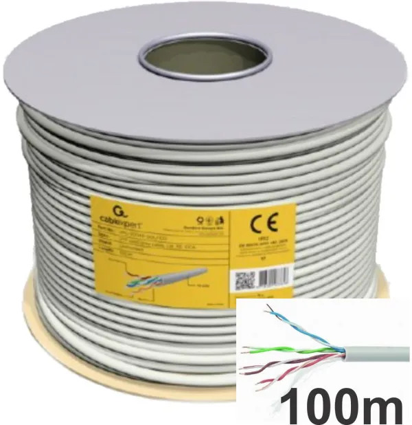UPC-5004E-SOL/100 Gembird UTP cat.5E Indoor solid CCA kotur 100m Slika 4
