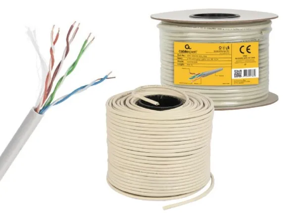 UPC-5004E-SOL/100 Gembird UTP cat.5E Indoor solid CCA kotur 100m Slika 3