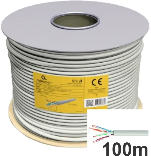 UPC-5004E-L/100 Gembird UTP cat.5E Indoor licnasti CCA kotur 100m Slika 3