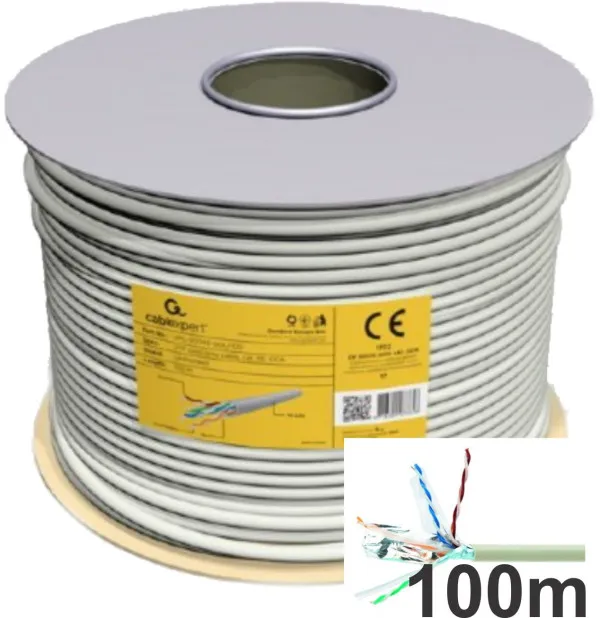 FPC-6004-SOL/100 Gembird FTP cat.6 Indoor solid CCA kotur 100m Slika 4