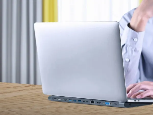 A-CM-COMBO9-01 Gembird USB Type-C 9-in-1 multi-port adapter USB hub+HDMI+VGA+PD+card reader+LAN+3.5m Slika 2