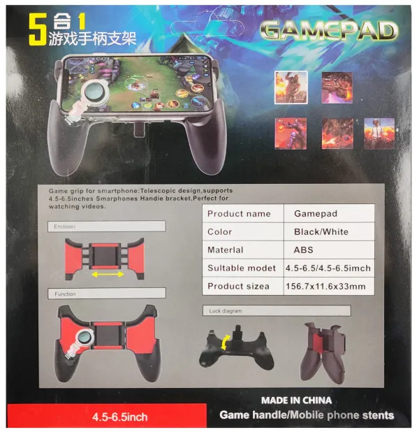 GEMBIRD JPD-GAME-HOLDER-01 * Gamepad Controller 5 in 1 (245) Slika 2