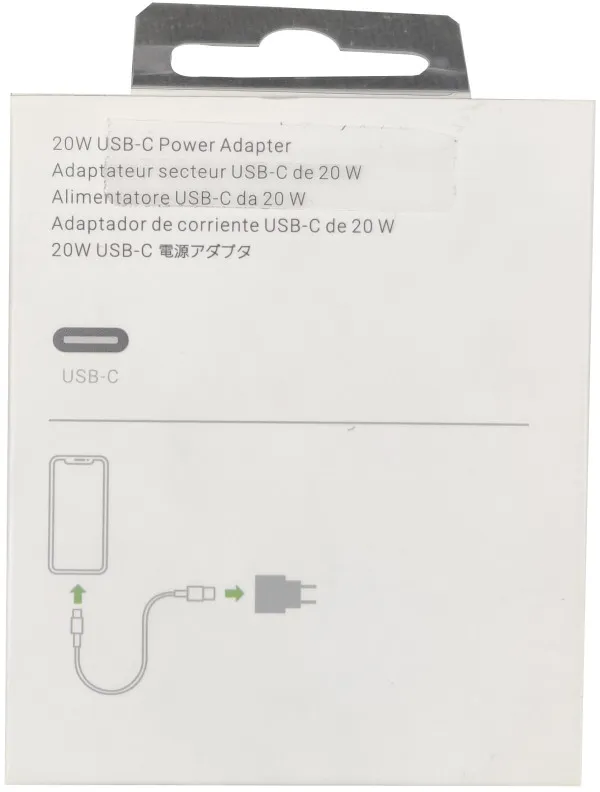 GEMBIRD NPA-AC30 ** Gembird PD brzi punjac 20W za iPhone USB-C 5V/3A, 9V/2,2A (359) Slika 1