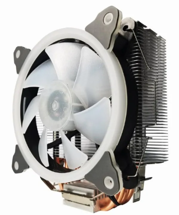 GEMBIRD CPU-HURACAN-ARGB-X130 Gembird LED  UNI kuler 150W 120mm.Fan +/-1600rpm 26dBa LGA 775/115x/1200/AMD Slika 1