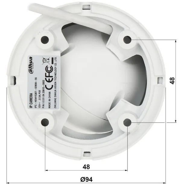 Dahua kamera IP-HDW1530T-0280B-S6 5 megapiksela 2.8mm ip kamera Slika 3