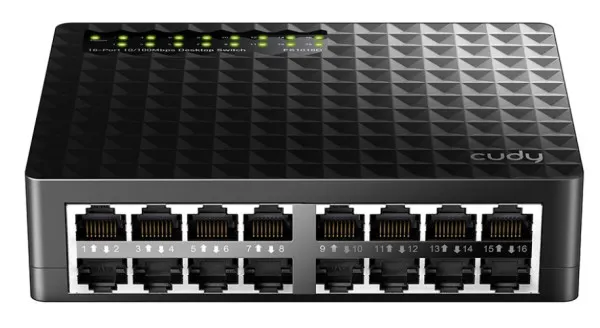 CUDY Cudy FS1016D 16-Port 10/100M Base-TX Port Switch Slika 3