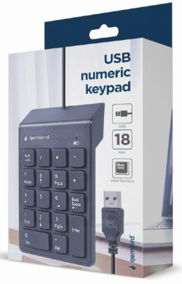 GEMBIRD KPD-U-03 Gembird numericka tastatura USB Slika 4