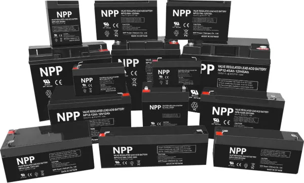 NPP NP12V-12Ah, AGM BATTERY, C20=12AH, T2, 151x98x95x100, 3,3KG, BLACK Slika 2