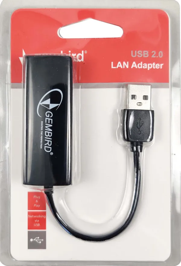 GEMBIRD NIC-U6** Gembird USB 2.0 to Fast Ethernet LAN adapter 10/100 white,  mrezna kartica (399) - Image 3