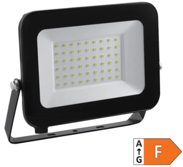 LED reflektor 50W 6500K LRF024EW-50W/BK Crna Slika 1