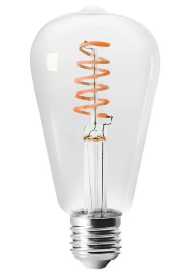 LED FILAMENT E27 4W 2000K ST64 CRVENA Slika 1