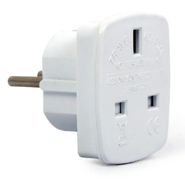 GEMBIRD Travel adapter A-AC-UKEU-001 Gembird UK na EU suko 7.5A Slika 3