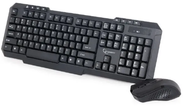 GEMBIRD KBS-WM-02 Gembird Gejmerska tastatura US + bezicni mis USB Slika 3