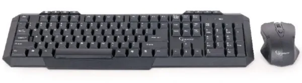 GEMBIRD KBS-WM-02 Gembird Gejmerska tastatura US + bezicni mis USB Slika 2