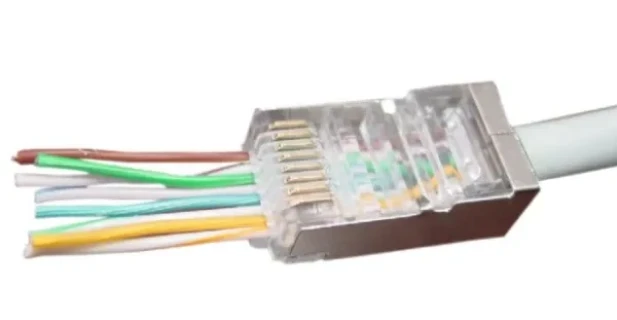 LC-PTF-01/100 Gembird Universal pass-through CAT5 FTP plug 8P8C cena pakovanja (100kom u pakovanju) Slika 2