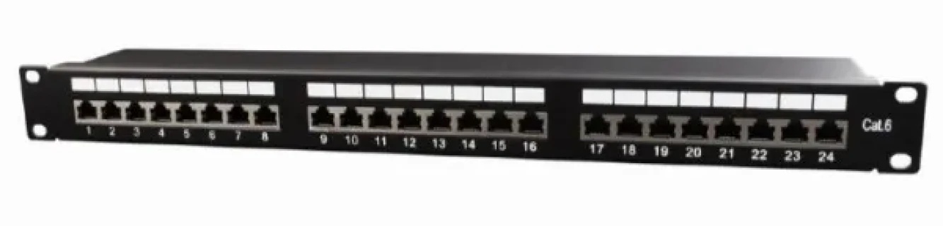 NPP-C624-002 Gembird Cat.6 24 port shielded patch panel, 19 1U Slika 2