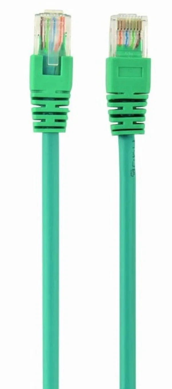 GEMBIRD PP12-0.25M/G Gembird Mrezni kabl, CAT5e UTP Patch cord 0.25m green Slika 1