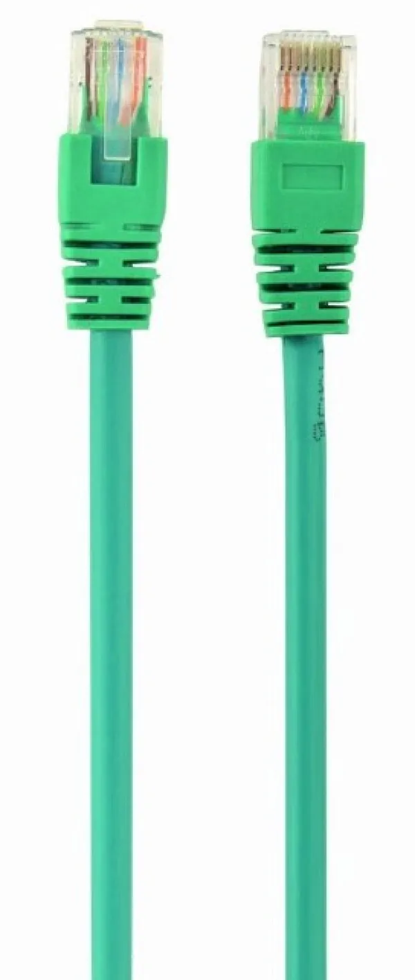 GEMBIRD PP12-0.5M/G Gembird Mrezni kabl, CAT5e UTP Patch cord 0.5m green Slika 1