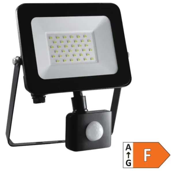 LED reflektor sa PIR senzorom 30W LRF024SW-30W/BK Slika 1