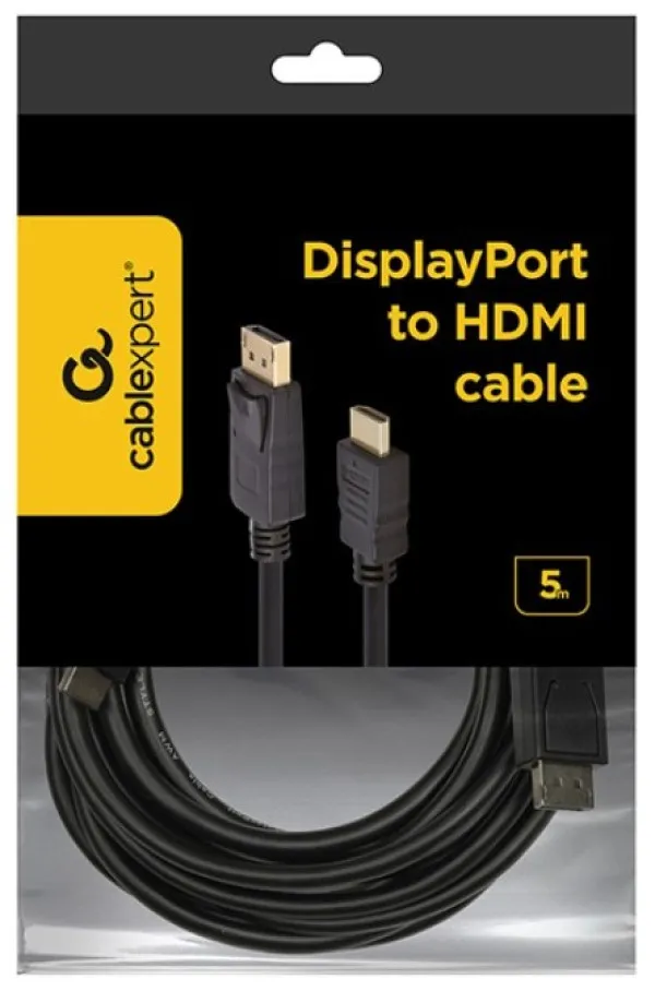 CC-DP-HDMI-5M Gembird DisplayPort na HDMI digital interface kabl 5m Slika 4