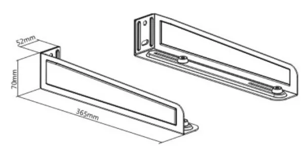 GEMBIRD WM-U35-01-W Gembird Univerzalni celicni zidni nosaci, 35 kg, beli Slika 3