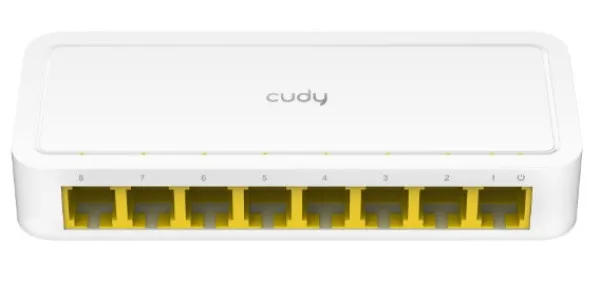 CUDY Cudy FS108D LAN 8-Port 10/100 Switch auto-negotiation RJ45 ports Slika 1