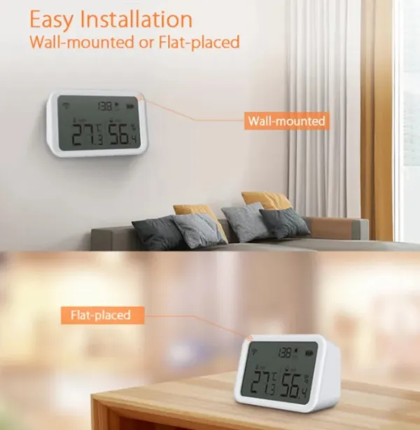 GEMBIRD ZIGBEE-SMART-TEMPERATURE-HS05 Gembird Alexa Smart Zigbee bezicni senzor temperature i vlaznosti Slika 3