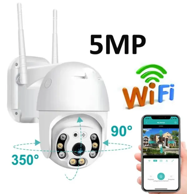 GEMBIRD CAM-IP5MP-EP9 * GMB kamera 5 mpix microSD iCSee xmeye pro app Two-way voice PTZ ip66 (2999) Slika 4