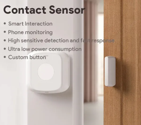 GEMBIRD ZIGBEE-DOOR SENSOR-RSH-DS10 Gembird Tuya novi stil WiFi dve verzije 2u1 pametni senzor za vrata Slika 2