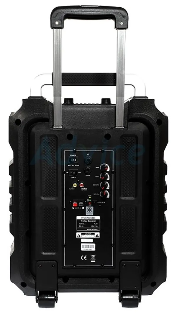 MICROLAB Microlab TL20 karaoke zvucnik 200W, Bluetooth, LED, 12V/4500mAh, Aux, USB, microSD, FM RADIO,Mic*2 Slika 5