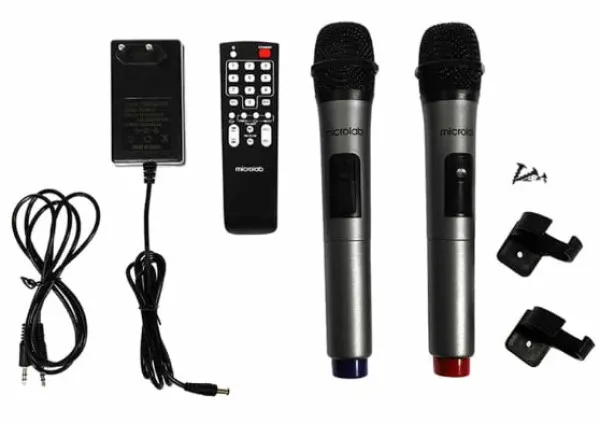 MICROLAB Microlab TL20 karaoke zvucnik 200W, Bluetooth, LED, 12V/4500mAh, Aux, USB, microSD, FM RADIO,Mic*2 Slika 4